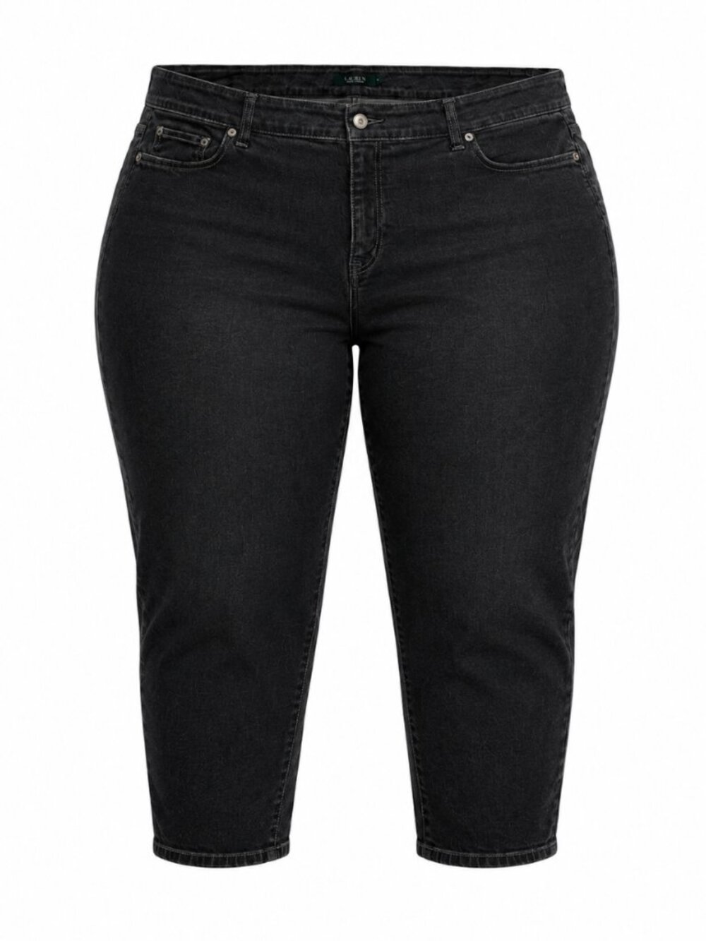 Lauren Ralph Lauren Black Premier Skinny Ankle Jeans 20W